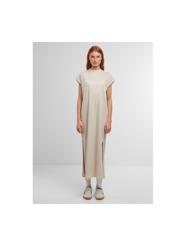 NEM-NM045-Ladies Long Extended Shoulder Dress